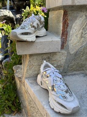 Sam Edelman Pyper Gym Sneakers with Jewels